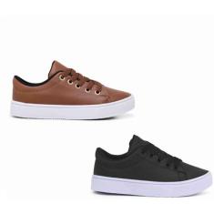 Kit 2 Pares de Tênis Infantil Masculino Leve E Confortável - Kaut, Mar