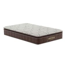 Colchão Solteiro Ortopédico Wood Guarda Costa Extra Firme Pillow Brown