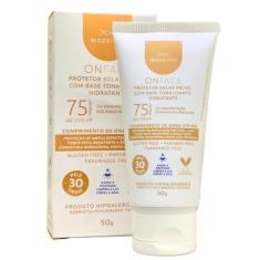 Protetor Solar Facial FPS 75 Natural Vegano com base 50g