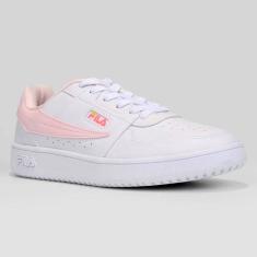 Tênis Fila Acd Classic Feminino - Branco e Rosa