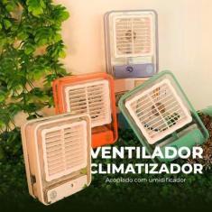 Mini Ventilador Refrigerador Umidificador de Ar USB Portátil - Star Ca
