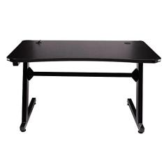 Mesa Gamer Led Pelegrin Pel-007p Preta Metal e Mdf