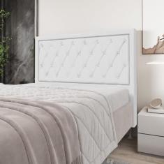 Cabeceira Estofada Para Cama Box Centaurus 195 Para Cama King Couro Br