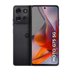Smartphone Motorola Moto G75 256gb Dual Chip 5g Tela 6.8 Câmera Dupla 50mp+8mp Preto