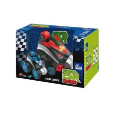 Brinquedo Infantil Carrinho de Controle Remoto Gira Car 360 com Luz Ve
