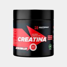 Creatina Monohidratada Pó Masterway Suplementos 100% Pura 300g Pó Sem Sabor Unidade-Unissex