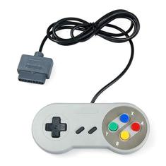 Controle Para Super Nintendo Joystick Snes - Botão Colorido
