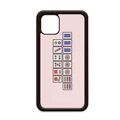 Capa Flush Suit Mahjong Tiles para iPhone 11 Pro Max para Apple Mobile Case Shell