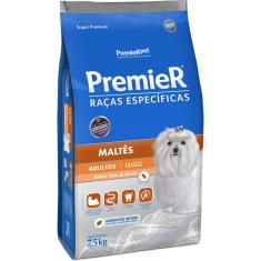 Ração Premier Pet Raças Específicas Maltês Adulto - 7,5 Kg