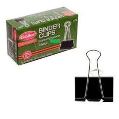 Binder Clips Prendedor 51mm Caixa Com 12 Peças Goller - Goller