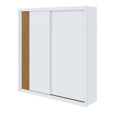 Guarda Roupa Casal 2 Portas 4 Gavetas Velaris Lopas Branco