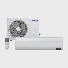 Ar-condicionado Split Inverter Samsung WindFree Connect Sem Vento 18.000 BTUs Frio AR18BVFAAWKNAZ 220V