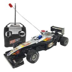 Carrinho De Controle Remoto Total Ferrari Formula 1 Deluxe Car(Preto) 