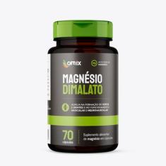 Magnésio Dimalato - 70 cápsulas - Omix