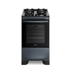 Fogão Dako 4 Bocas Supreme Timer Glass Titanium Bivolt