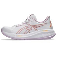 ASICS Tênis de corrida feminino Gel-Cumulus 26, Branco/Light Ube, 40