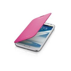 Capa p/ Samsung Galaxy Note II Samsung Flip Cover Rosa EFC-1J9FPEGSTD