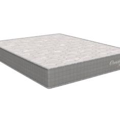 Colchão King Size Molas Molas ensacadas Ensacadas Orvieto New 26x193x203cm Cinza/Estampado