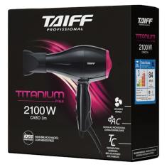 Secador De Cabelo Taiff Titanium Colors 2100w Profissional