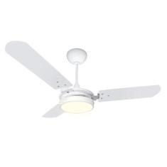 Ventilador de Teto Valen com Led 18W Branco Quente Ventex Branco/Branc