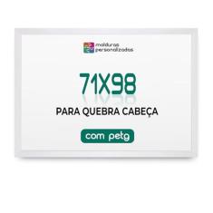 Moldura para Quebra Cabeça Grow Puzzle 2000 Pçs 98x71 cm com Proteção Petg