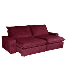 Sofá 5 Lugares 2,90m Retrátil e Reclinável Lazzio Bom Pastor