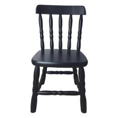 Cadeira Infantil Madeira Resistente Pintura Durável Colorida Escola Ed