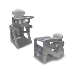 Cadeirão 2 Em 1 Mesinha E Alimentação Vira-Mesinha Baby - Baby Style