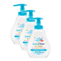Kit 3 Sabonete Líquido Dove Baby Hidratação Enriquecida 200ml