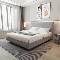 Cama Queen Boreal Flutuante CabeCasa MadeiraOriginals - CabeCasa Madei