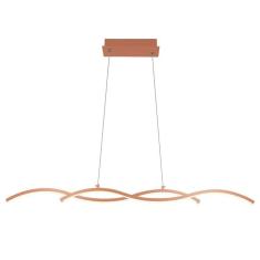 Lustre Pendente Quality Twine 1339 com Led Cobre