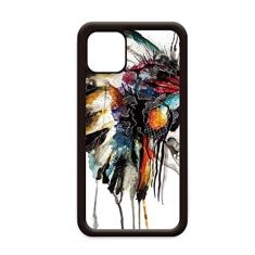 Capa indiana de esqueleto humano flamen para iPhone 12 Pro Max para Apple Mini Mobile Case Shell