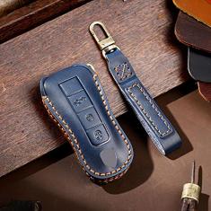 Porta-chaves do carro, capa de couro inteligente, adequado para Porsche Macan 911 Panamera Cayenne Boxster 986 987 981, porta-chaves do carro ABS Smart porta-chaves do carro
