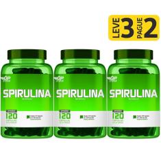 Spirulina 1100Mg Com 120 Cápsulas Leve 3 Pague 2