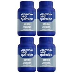 Kit 4 Suplemento Vitamínico Sênior 60 Cápsulas - Neo Química