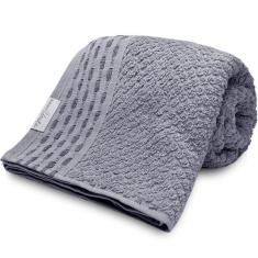 Toalha de Banho Karsten Chardon 100% Algodão - Barra em Anarruga Gross