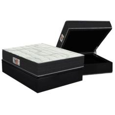 Cama Box Baú Casal: Colchão Anatômico Orthoflex Foggia Sogni Unic Face