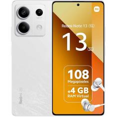 Smartphone Xiaomi Redmi Note 13 5G 256GB 8GB RAM Global e Desbloqueado Branco