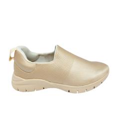 Tênis Feminino Bege em Elastano Usaflex