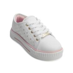 Tênis Infantil Menina Molekinha Casual Branco 31