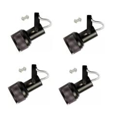 Kit 4 Spot Trilho Perfilado Eletro calha Par20 Bulbo OL1 - Hiperlight