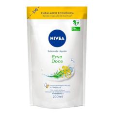 Sabonete Liquido Nivea Erva Doce Refil 200 Ml