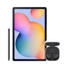 Galaxy Tab S6 Lite 128GB + Buds FE Cinza Combo