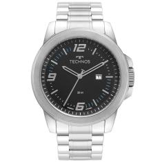 Relógio Masculino Technos Classic Steel Prateado 2115Mny/1A