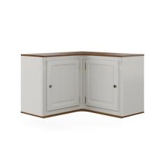 Armário de Cozinha Aéreo de Canto Hannover de Madeira com 2 Portas - M