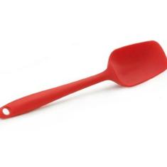 Espátula De Silicone Pequena Vermelha 21Cm - Ref. Sn1741