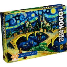 Mini Quebra Cabeça 1000 Peças Noite Estrelada 2.0 Grow