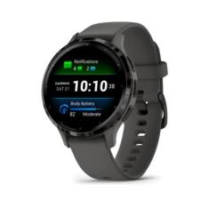 Smartwatch Relógio Monitor Cardíaco de Pulso com GPS Garmin Venu 3S Gr