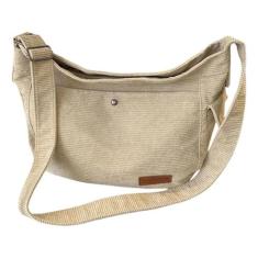 Bolsa Transversal Veludo Unissex Passeio Custo Beneficio Top - Alwy, O