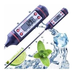 Termômetro Culinário Digital Espeto Alimento Cozinha